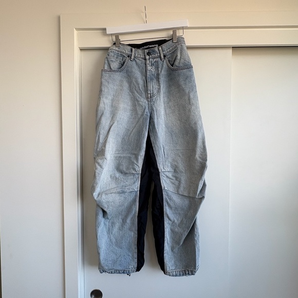 Alexander Wang Wang Hybrid Cargo-Jean Pants - Picture 1 of 7